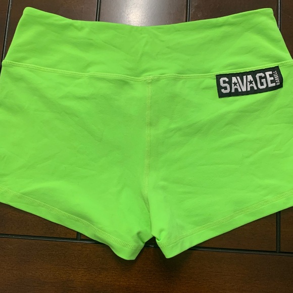 Savage Barbell Pants - Savage Barbell Sour Apple Booty Shorts